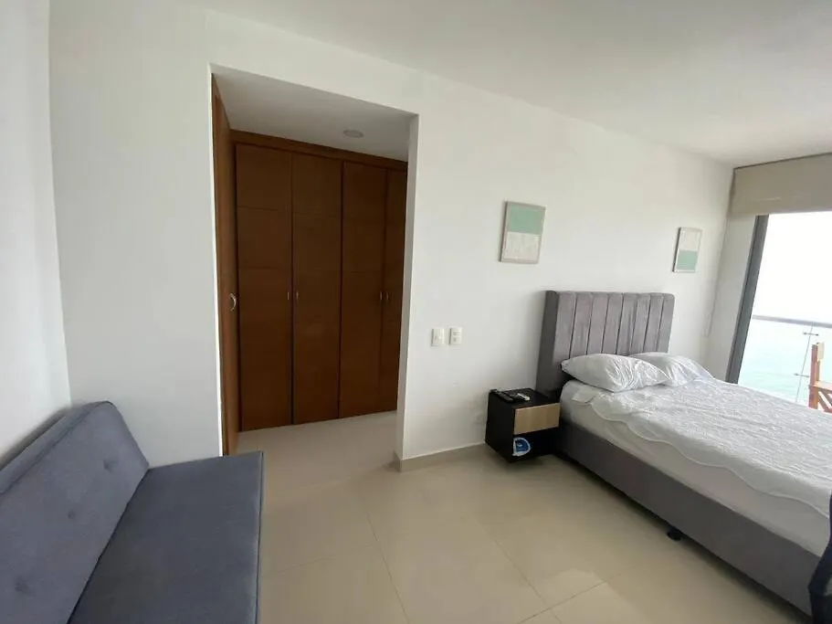 Apto Con Espectacular Vista Frente Al Mar Piso 28 Apartment Cartagena Colombia