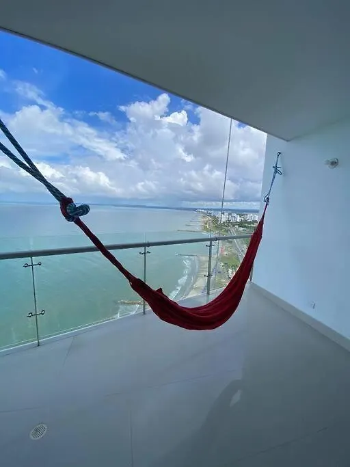 Apto Con Espectacular Vista Frente Al Mar Piso 28 Apartment Cartagena