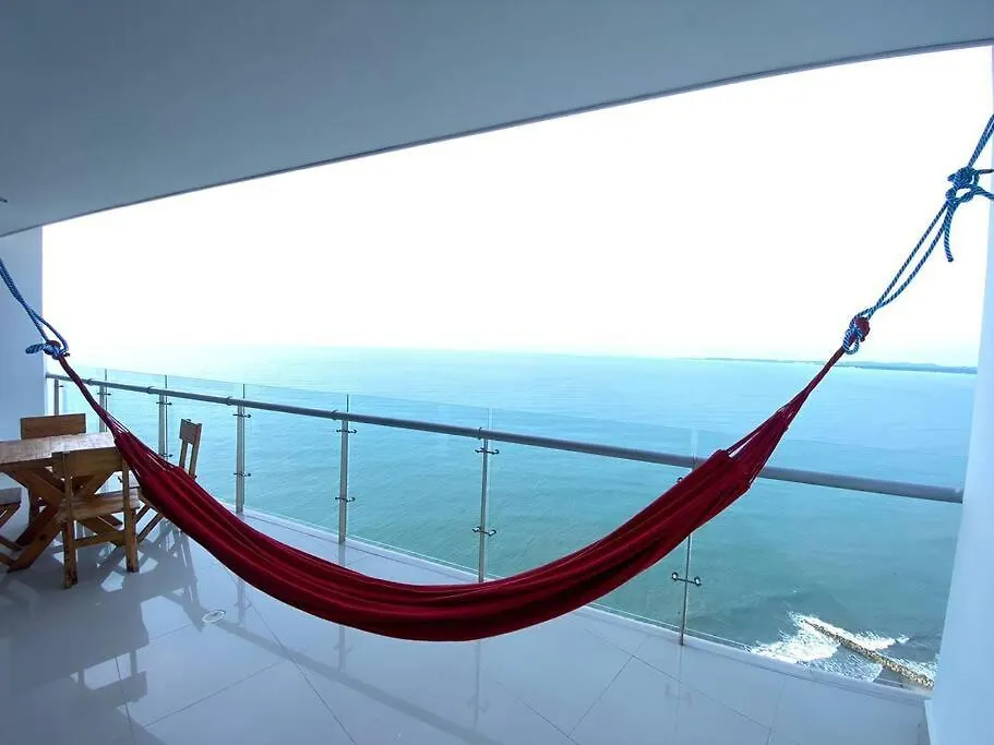 Apto Con Espectacular Vista Frente Al Mar Piso 28 Apartment Cartagena 0*,