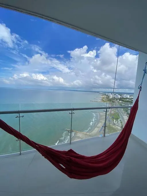 Apartmán Apto Con Espectacular Vista Frente Al Mar Piso 28 Cartagena