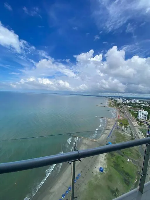 Apartmán Apto Con Espectacular Vista Frente Al Mar Piso 28 Cartagena 0*,  Kolumbie