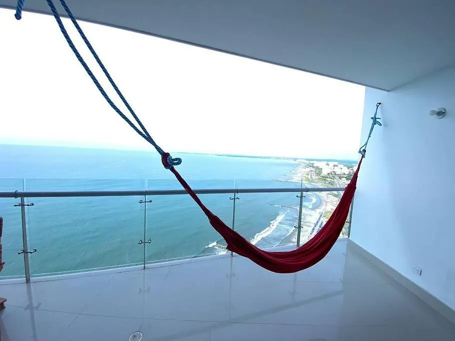 Apartmán Apto Con Espectacular Vista Frente Al Mar Piso 28 Cartagena