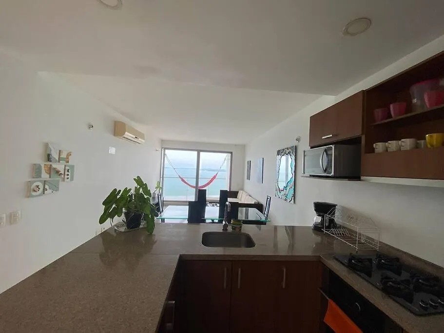 Apartmán Apto Con Espectacular Vista Frente Al Mar Piso 28 Cartagena Kolumbie